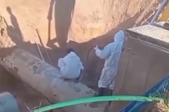 WORK ACCIDENT: 2 INJURED AS WATER PIPE EXPLODES