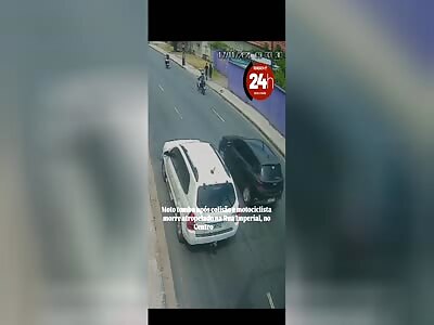 MAN DIES RUN OVER BY TRUCK AFTER MOTORCYCLE ACCIDENT 