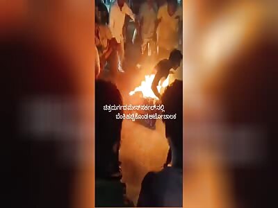NEW VIDEO OF MAN THAT DOUSES HIMSELF IN PETROL