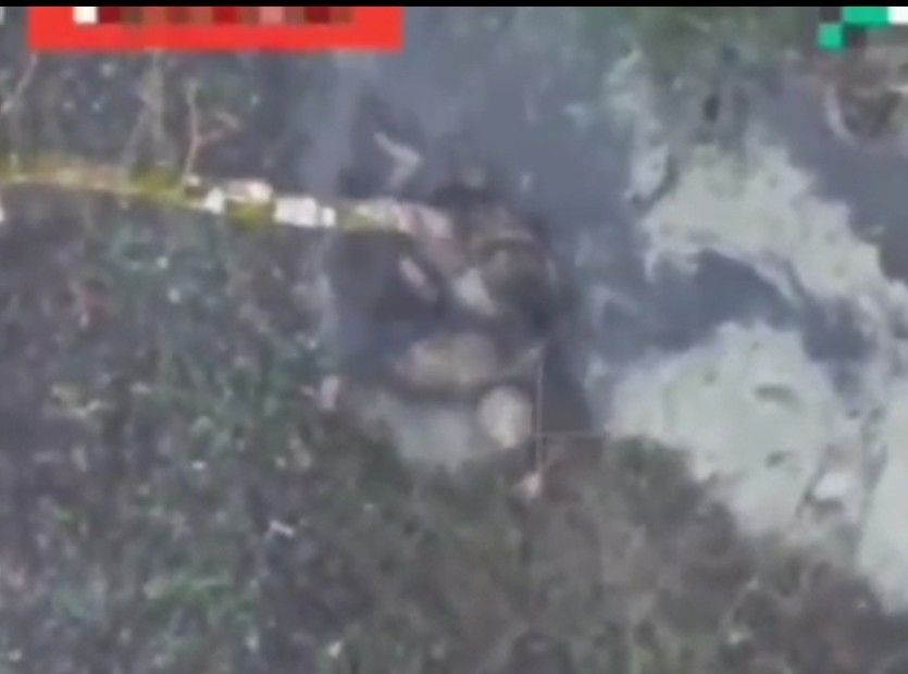 Ukrainian Frogman eliminated as he emerged from the water. 