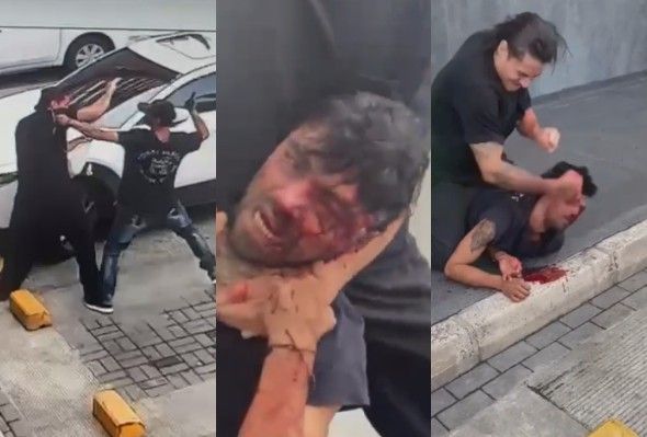 Never Try To Rob A Man In Black