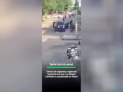 TEACHER BEING MURDERED IN BROAD DAYLIGHT AND IN COLD BLOOD