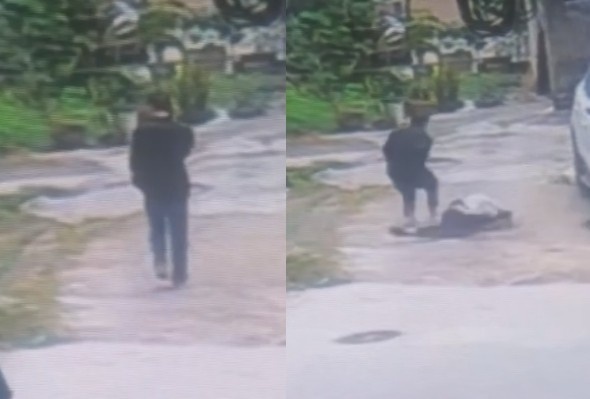 Telephone Call Interrupted By Suicidal Woman In China