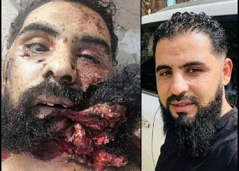 (EL AMMOO) Libyan Drug and slave trafficker butchered by angry crowds 