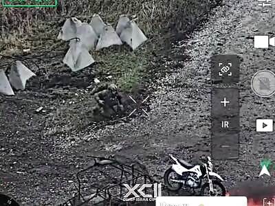 Drama: Jolted, Stranded Russian Suddenly Sniped Dead