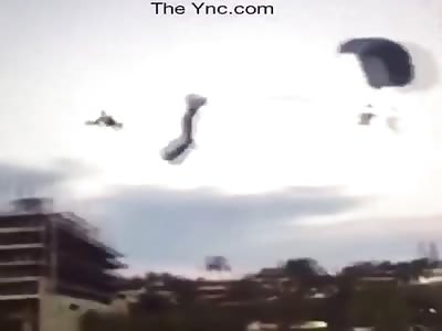  Female skydiver is killed in collision in midair with another skydiver 