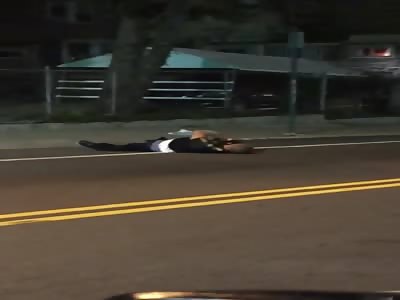 HILLARIOUS VIDEO OF COP GETTING CHASED BY CRAZY MAN HIGH ON PCP