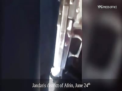 YPG Use Silencer To Kill Soldiers On A Motorbike