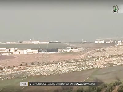 Afrin Liberation Forces ATGM Kills 3 Turkish Soldiers 