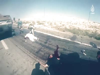 Daesh SVBIED Take Out APC Convoy And Footsoldiers Mop Up {COMBAT EDIT}