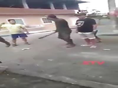 Machete Fight