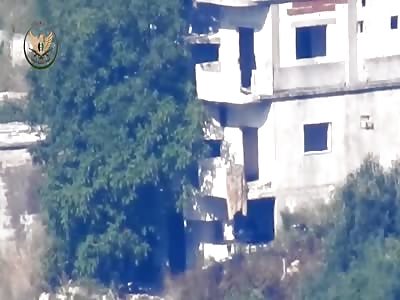 Footage Showing FSA Destroy A 23mm HMG Nest With ATGM