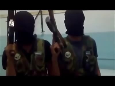 Jihadists Confirm Kidapped Victim Is Dead By Showing Him In A Freezer