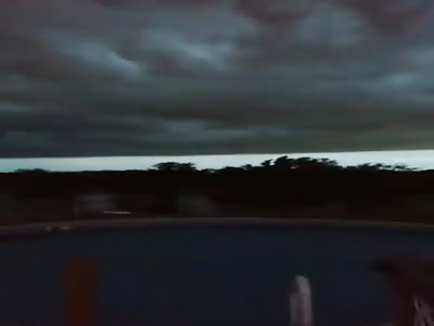 Woman Filming Storm Gets Struck By Lightning 