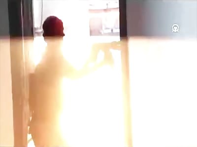 Turkish Soldier Catches Explosive Round With His Face