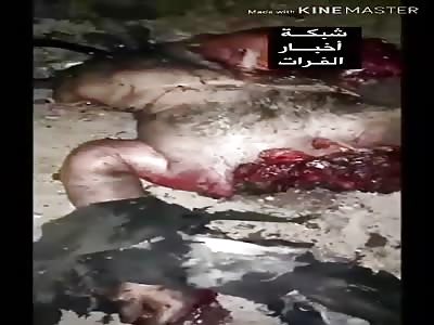 Graphic Aftermath Shows Disfigured Remains Of Hezbollah Leader