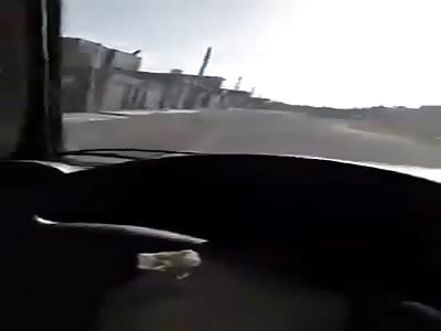 Turkish Soldier Going For A Cruise Gets Obliterated By Artillery Round