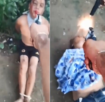 Cartel Executes Two Extortionists With Pistol Shots To They're Faces