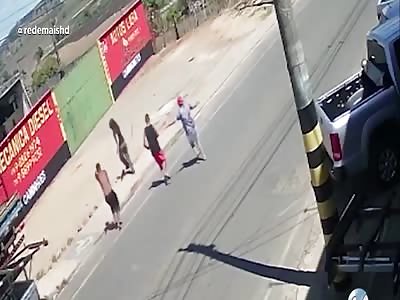 A Man Gets Killed With Sticks And Stones 