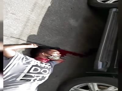 A Dying Man's Final Relfex Gasps Are Recorded By Passerby