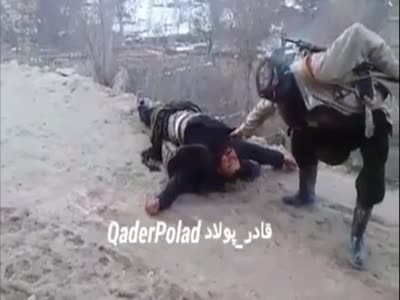 Dead Soldiers Corpses Set On Fire