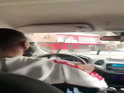 Cell Phone Thief Gets Ran Over By The Guy He Robbed