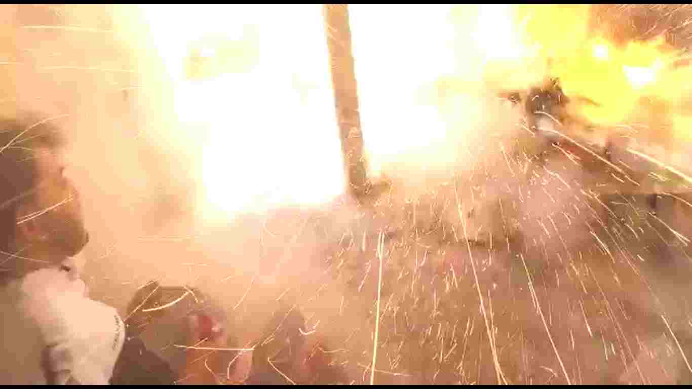 Paramedics Get Hit With An Airstrike {GoPro Camera}