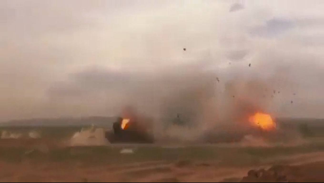 Two Suicide Bombers Try Rushing Army Position And Get Lit Up