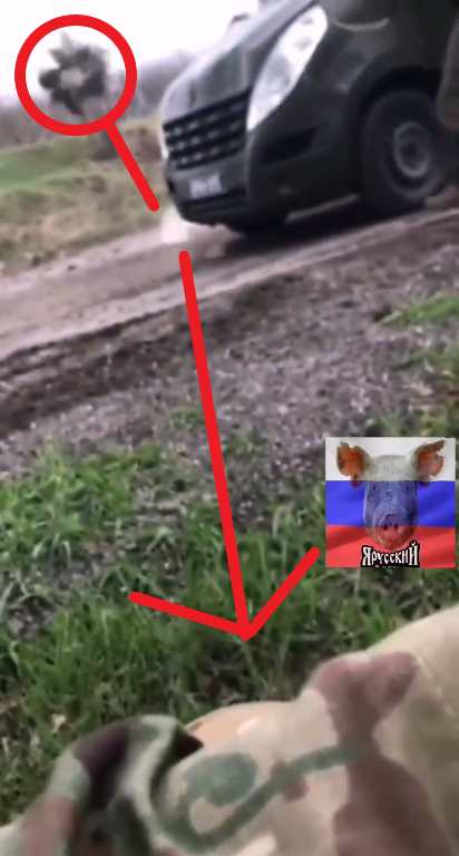 Ukrainian Takes Shrapnel During Hectic Firefight