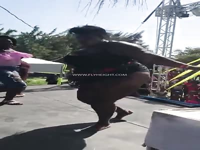 Big black girl fail