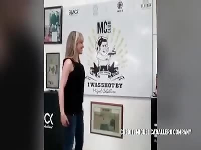 Man Shoot His Wife In The Belly To Promote Bullet Proof Clothing