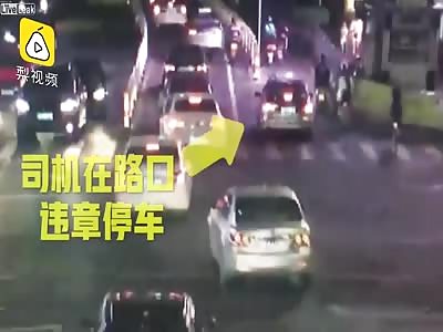 Accident in China