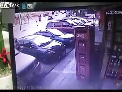 Man drives into convenience  store