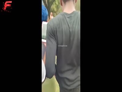  Brutal fight over a boy