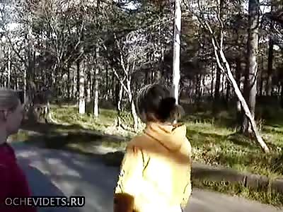 Russian female battle