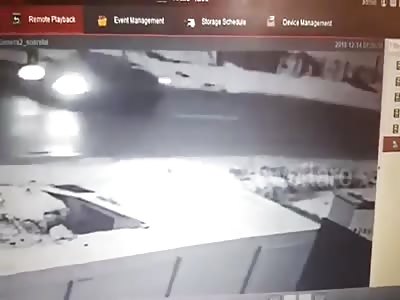 Women crushed by a car