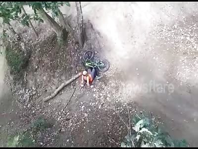 Bike fails at Leeds urban bike park fails