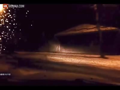 Head on collision, man is killed...