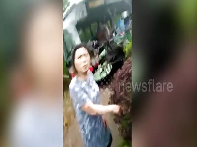 Bus collides with lorry killing ten in southern China