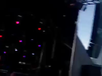 Tattoo'd dude catched drink thrown from stage and downs it !