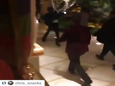 Gypsys fighting in Las Vegas for the super bowl  (Different angle)