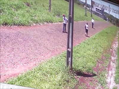  the woman went to hospital and is out of danger