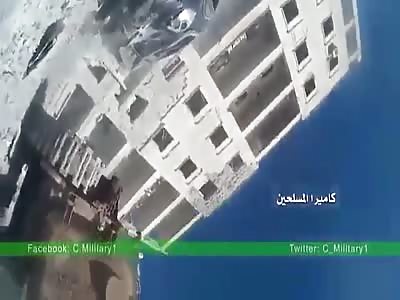 Syrian soldier records his own death