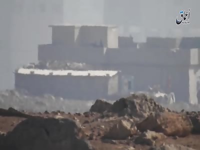 Islamic state launches a missile to daesh tank in south of mosul Iraq