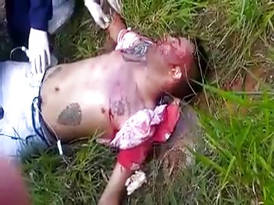 Thug shifted shots with the police and took two shots in the chest