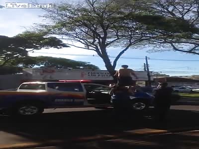  MAN SOARS IN THE CAPITAL OF THE MUNICIPAL GUARD