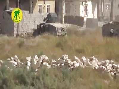 Iraqi soldiers are trapped in Isis ambush