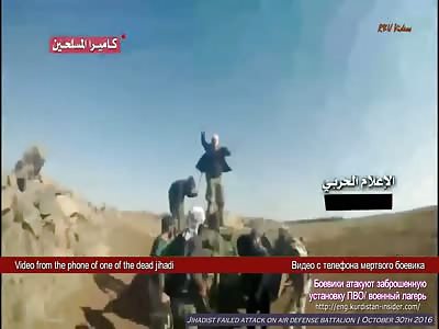Mercenaries failed attack on air defense battalion  2016 Syria