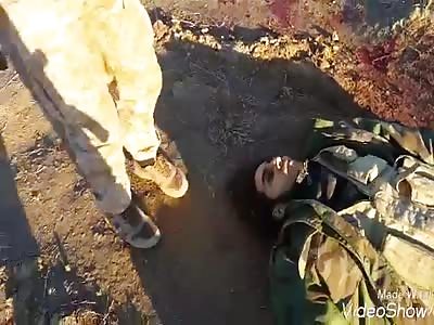 Hizbollah soldiers displaying them. Soldiers killed in northern mosul