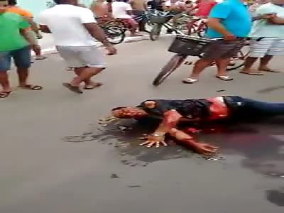 Older Man take shots and die..Onlookers just Gawk 